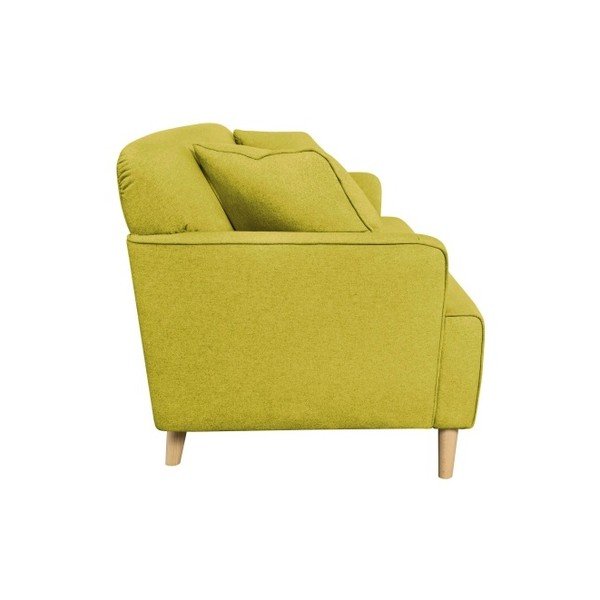 Žltá dvojmiestna pohovka Kooko Home Funk-image-2