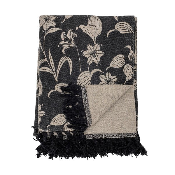 Deka z recyklovanej bavlny 130x160 cm Mali - Bloomingville-image-3