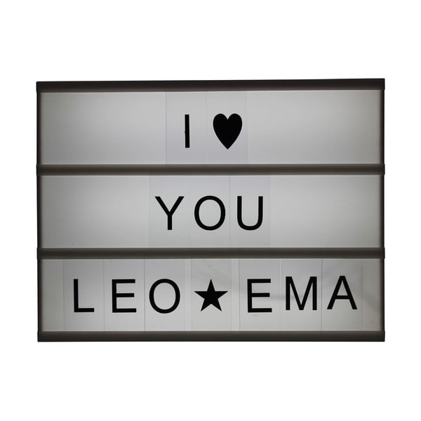 Svetelný box s 95 znakmi Opjet Boite 30 x 22,6 cm-image-3