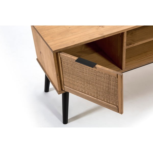 TV stolík z borovicového dreva 140x52 cm Natasha – Marckeric-image-4