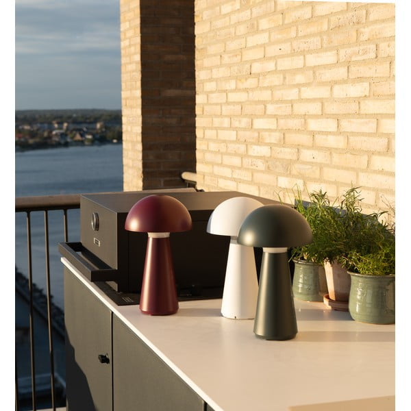 Fialová LED stolová lampa na diaľkové ovládanie (výška 28 cm) Sam – Sirius-image-2