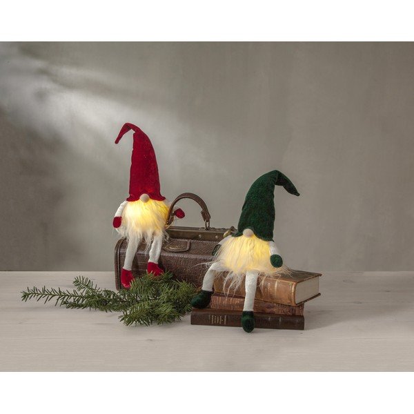 Bielo-zelená svetelná dekorácia s vianočným motívom Joylight – Star Trading-image-4