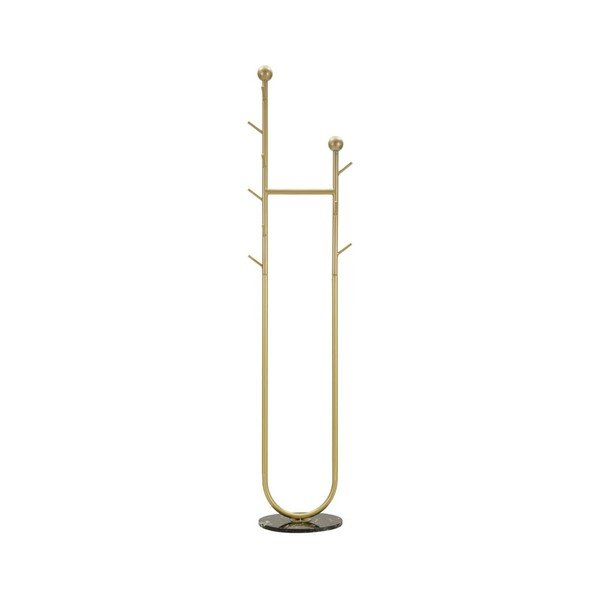 Kovový vešiak v zlatej farbe 40x175 cm Axi – Mauro Ferretti