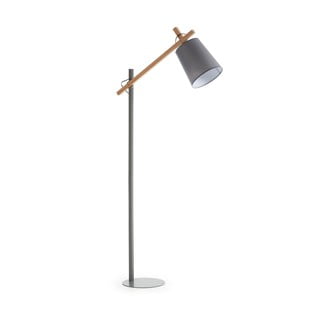 Sivá stojacia lampa Kave Home Jovik