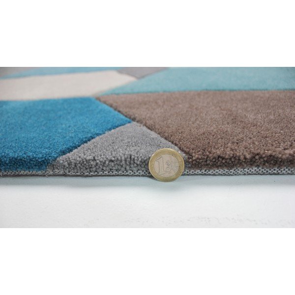 Modrý koberec Flair Rugs Scope, 120 x 170 cm-image-3