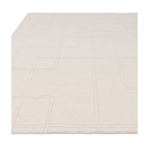 Krémovobiely ručne tkaný vlnený koberec 120x170 cm Ada – Asiatic Carpets-image-3