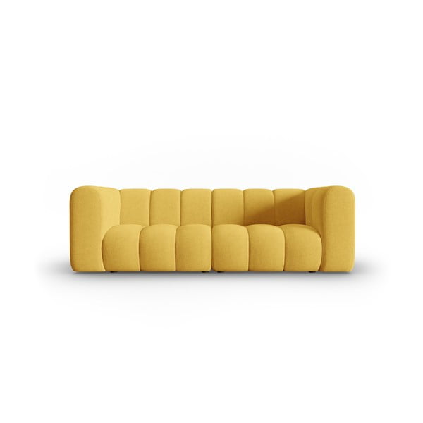 Žltá pohovka 228 cm Lupine – Micadoni Home
