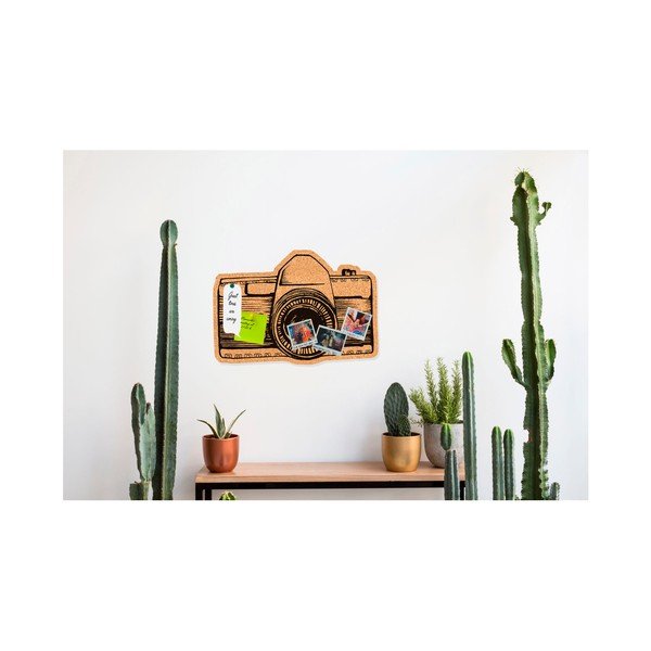 Korková dekoratívna nástenka Really Nice Things Camera-image-2