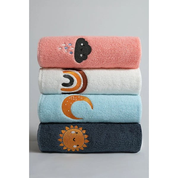Bavlnené uteráky v súprave 4 ks 30x50 cm – Mila Home-image-1