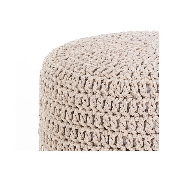 Krémový puf Tomasucci Choose, ø 40 cm-image-1