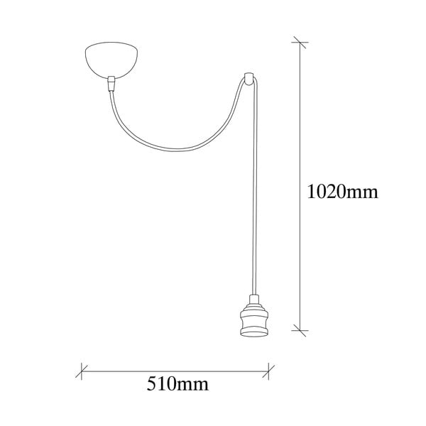 Závesné svietidlo v zlatej farbe Kabluni – Opviq lights-image-3