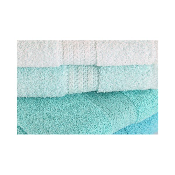 Súprava 4 uterákov Foutastic Tropical, 50 × 90 cm-image-1