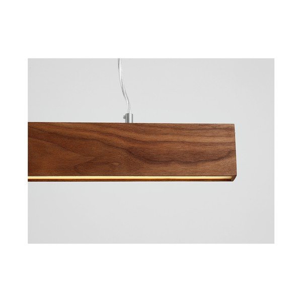 Závesné svietidlo z orechového dreva Custom Form Line Plus L-image-4