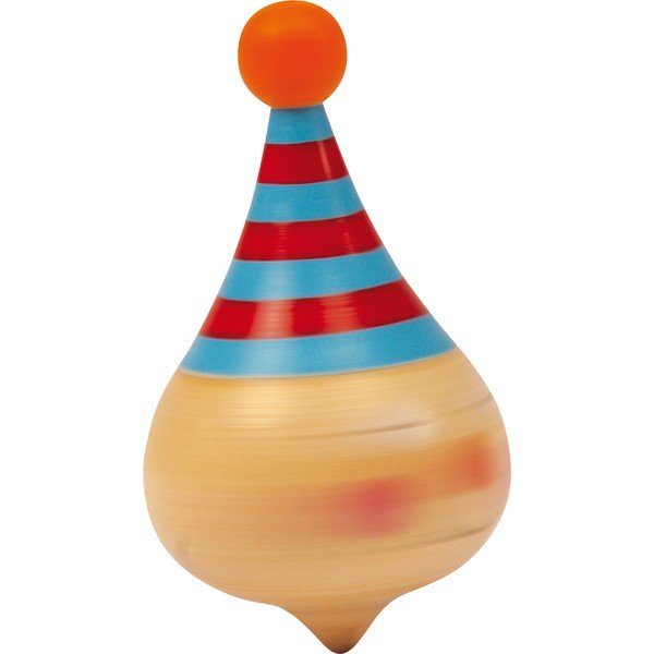 Súprava 6 drevených hlavičiek v tvare klauna Legler-image-1