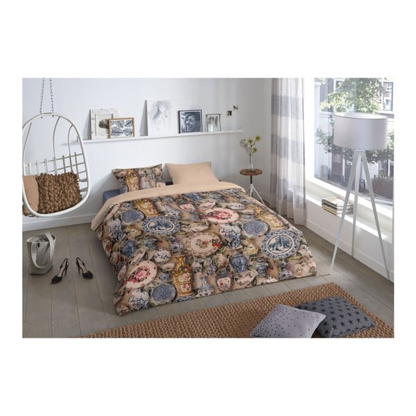 Bavlnené obliečky na dvojlôžko Good Morning Vase, 200 × 200 cm-image-1