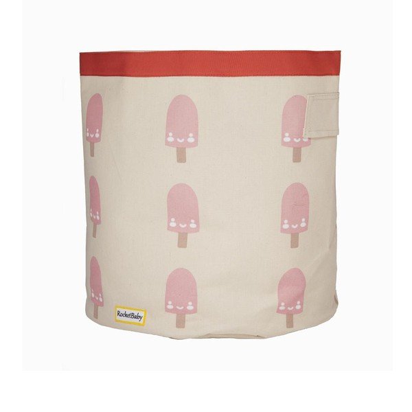 Látkový detský úložný box Sweetie the Ice Cream - Rocket Baby-image-1