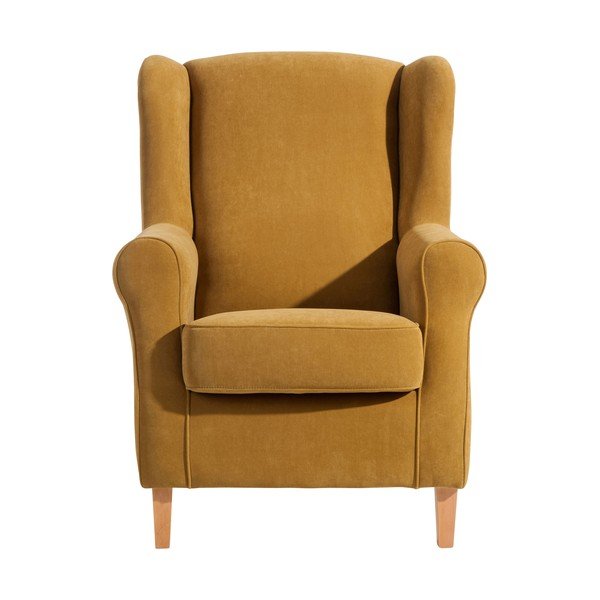 Kukuricovožlté kreslo Max Winzer Lorris-image-2