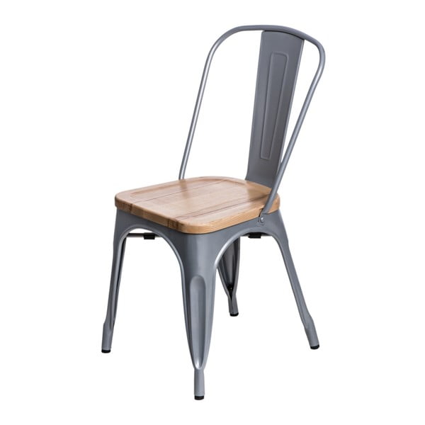 Sivá stolička D2 Paris Ash Wood