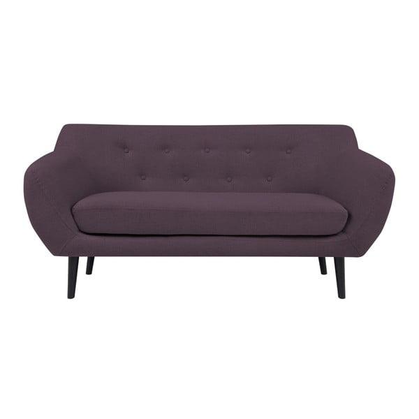 Fialová pohovka Mazzini Sofas Piemont, 158 cm-image-2