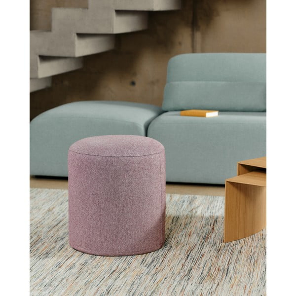 Fialový taburet Kaeli – Kave Home-image-1
