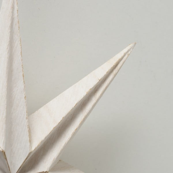 Biela vianočná papierová závesná dekorácia v tvare hviezdy Boltze Kassia, ø 20 cm-image-2