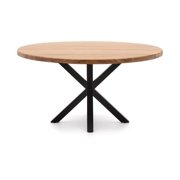 Jedálenský stôl s doskou z akácie ø 150 cm Argo – Kave Home-image-3
