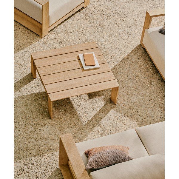 Záhradný konferenčný stolík z masívu akácie 82,5x82,5 cm Ambra – Kave Home-image-1