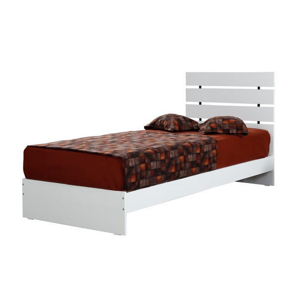 Biela jednolôžková posteľ 120x200 cm Fuga – Kalune Design