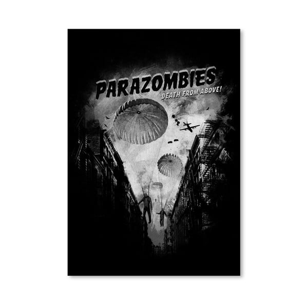Plagát Parazombies od Florenta Bodart, 30x42 cm
