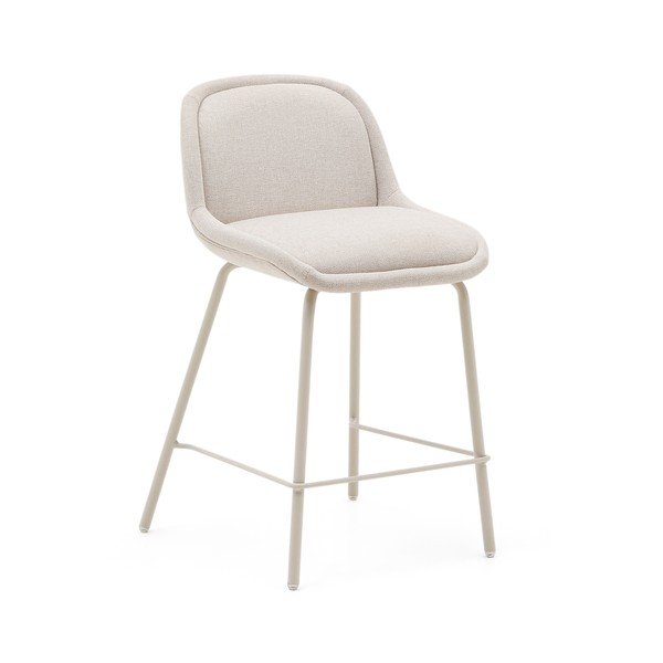 Béžová barová stolička (výška sedadla 65 cm) Aimin – Kave Home