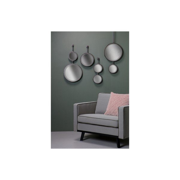 Dvojité okrúhle nástenné zrkadlo BePureHome Chain, dĺžka 58 cm-image-3
