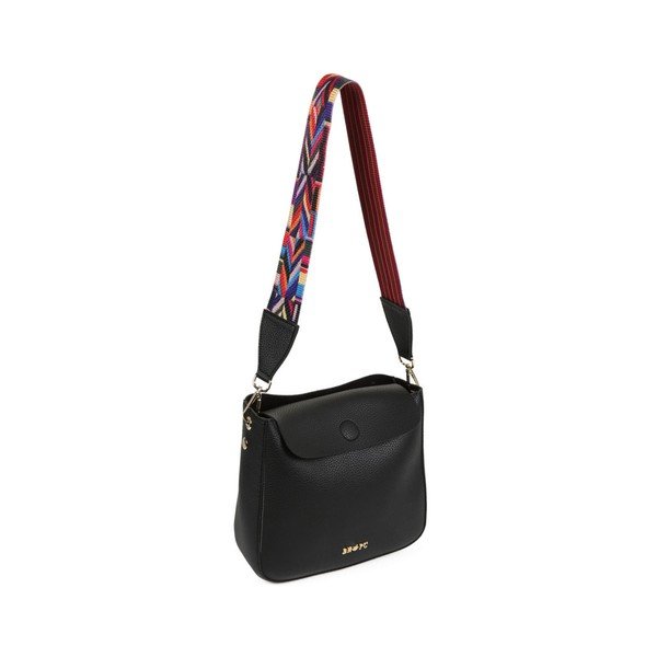 Čierna kabelka z eko kože Beverly Hills Polo Club Georgina-image-1