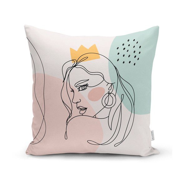 Súprava 3 dekoratívnych obliečok na vankúše Minimalist Cushion Covers Minimalist Line, 45 x 45 cm-image-2