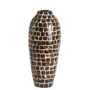 Hnedá bambusová váza (výška  40 cm) Tudela – Light & Living