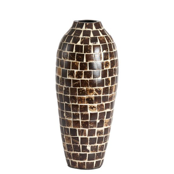 Hnedá bambusová váza (výška  40 cm) Tudela – Light & Living