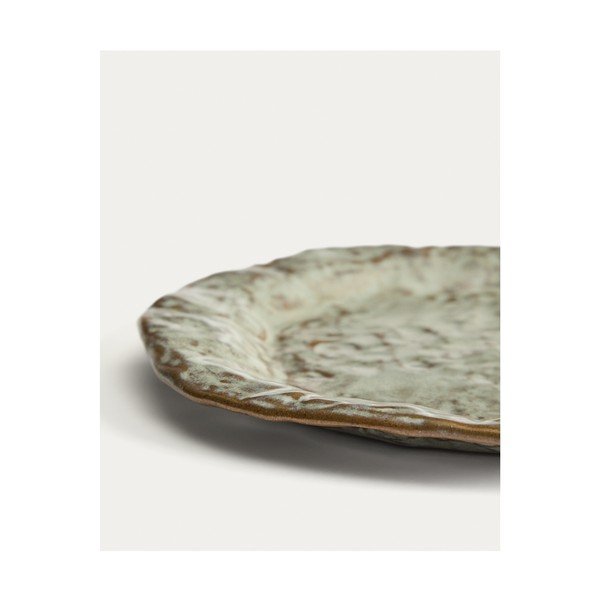 Sivý dezertný keramický tanier ø 21 cm Alenia – Kave Home-image-4