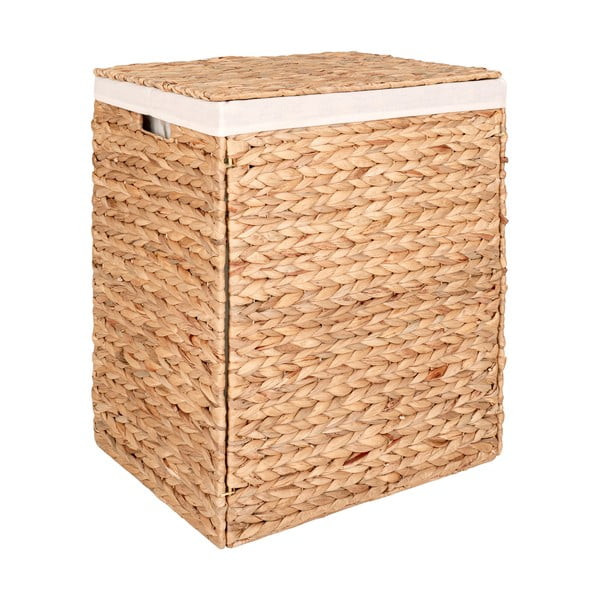 Kôš na bielizeň z vodného hyacintu v prírodnej farbe Passo – House Nordic
