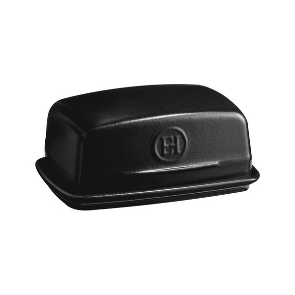 Čierna keramická nádobka na maslo – Emile Henry