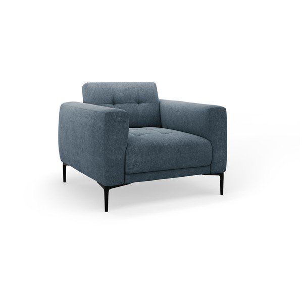 Tmavomodré kreslo Bemy – Micadoni 