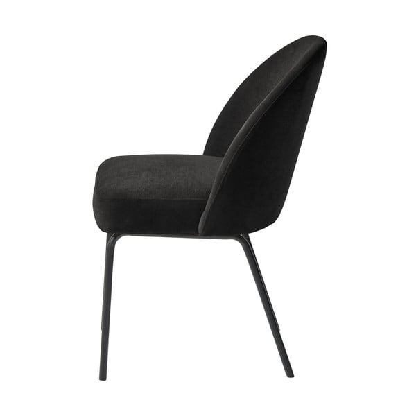 Čierna jedálenská stolička Creston – Unique Furniture-image-4