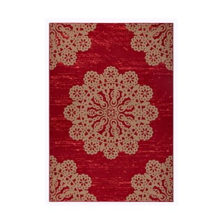 Červený koberec Hanse Home Gloria Lace, 160 x 230 cm