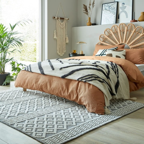 Sivý prateľný koberec 218x160 cm Jhansi - Flair Rugs-image-2