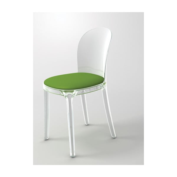 Zelená jedálenská stolička Magis Vanity