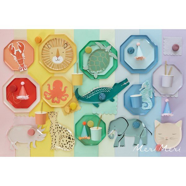 Papierové obrúsky v súprave 16 ks Seahorse – Meri Meri-image-1