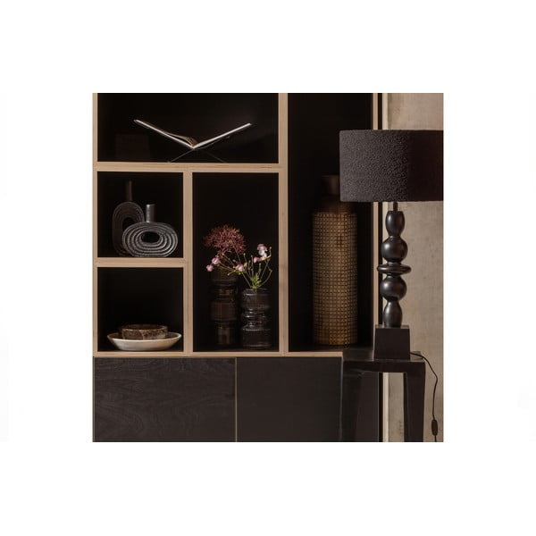 Čierna lampová noha 65 cm Chrissie – WOOOD-image-2