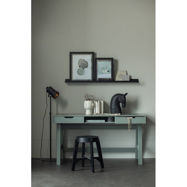 Čierna polica na obrázky 120 cm Studio – WOOOD-image-1