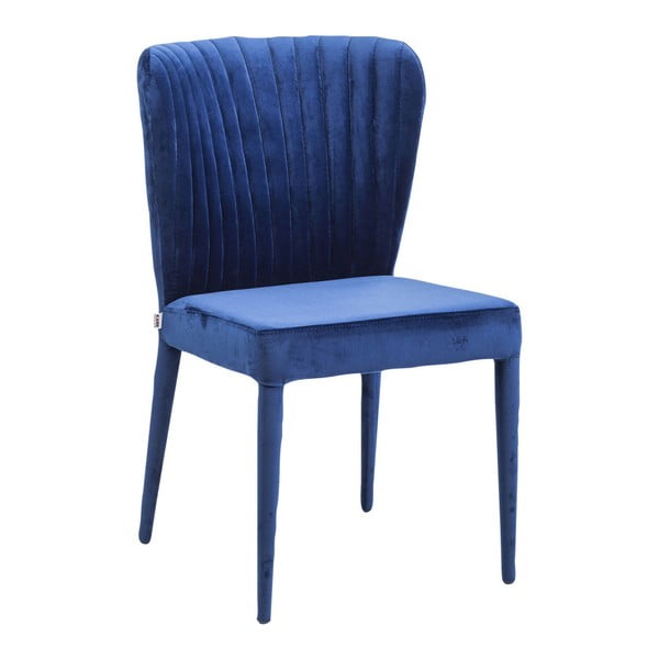 Modrá stolička Kare Design Cosmos
