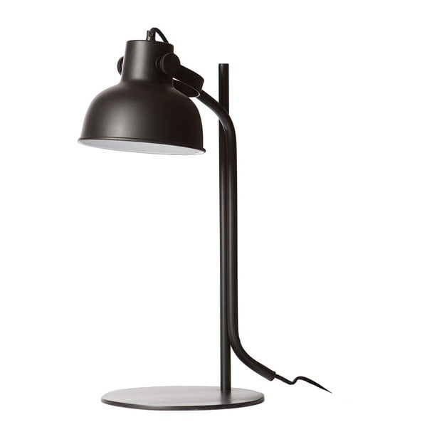 Čierna stolová lampa Look4Lamps Handy Mat
