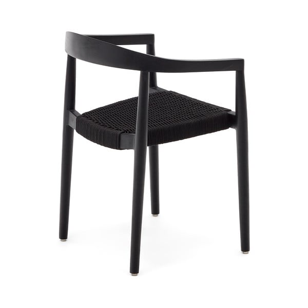 Čierne jedálenské stoličky v súprave 4 ks Ydalia – Kave Home-image-2