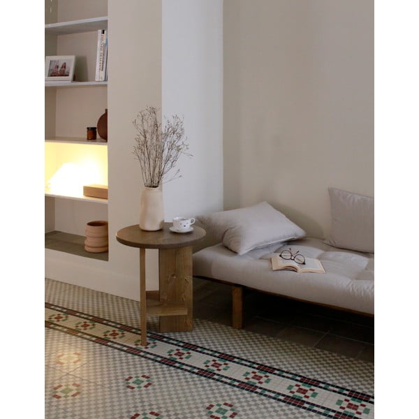 Béžová ľanová rozkladacia pohovka 200 cm Pace - Karup Design-image-1